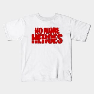 NO MORE HEROES LOGOS Kids T-Shirt